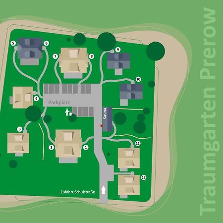 Traumgarten Haus Geborgenheit Prerow Esterno foto